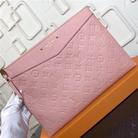 louis vuitton daily pouch pink|louis vuitton pouch wristlet.